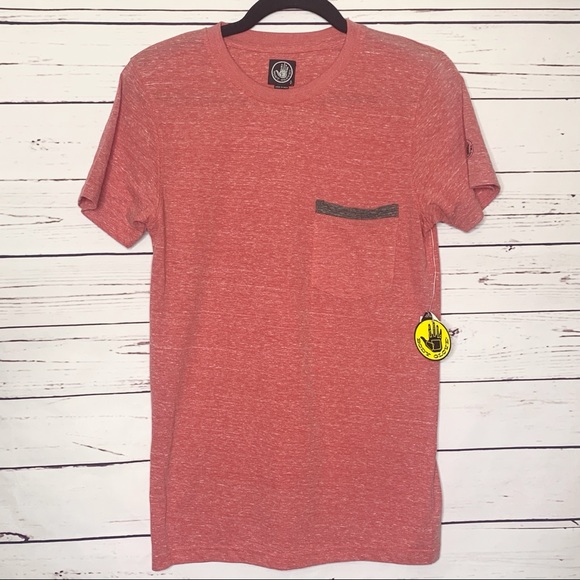 Body Glove Other - NWT Body Glove Men’s Red Burnout Single Pocket Tee Size Small